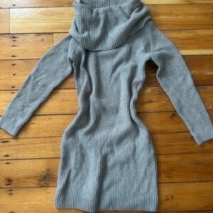 Rachel Zoe Gray Cowl Neck Sweater